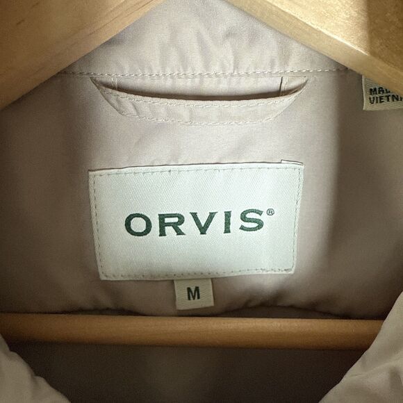 Orvis Full Zip Lightweight Fishing Vest  Beige Men's Size Medium Fishing Outdoor - Picture 7 of 16